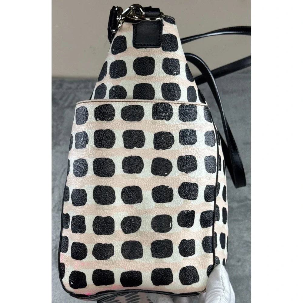Kate Spade Grove Street‎ Kaylie Pink/ Black/ Beige/ White Baby Bag one size